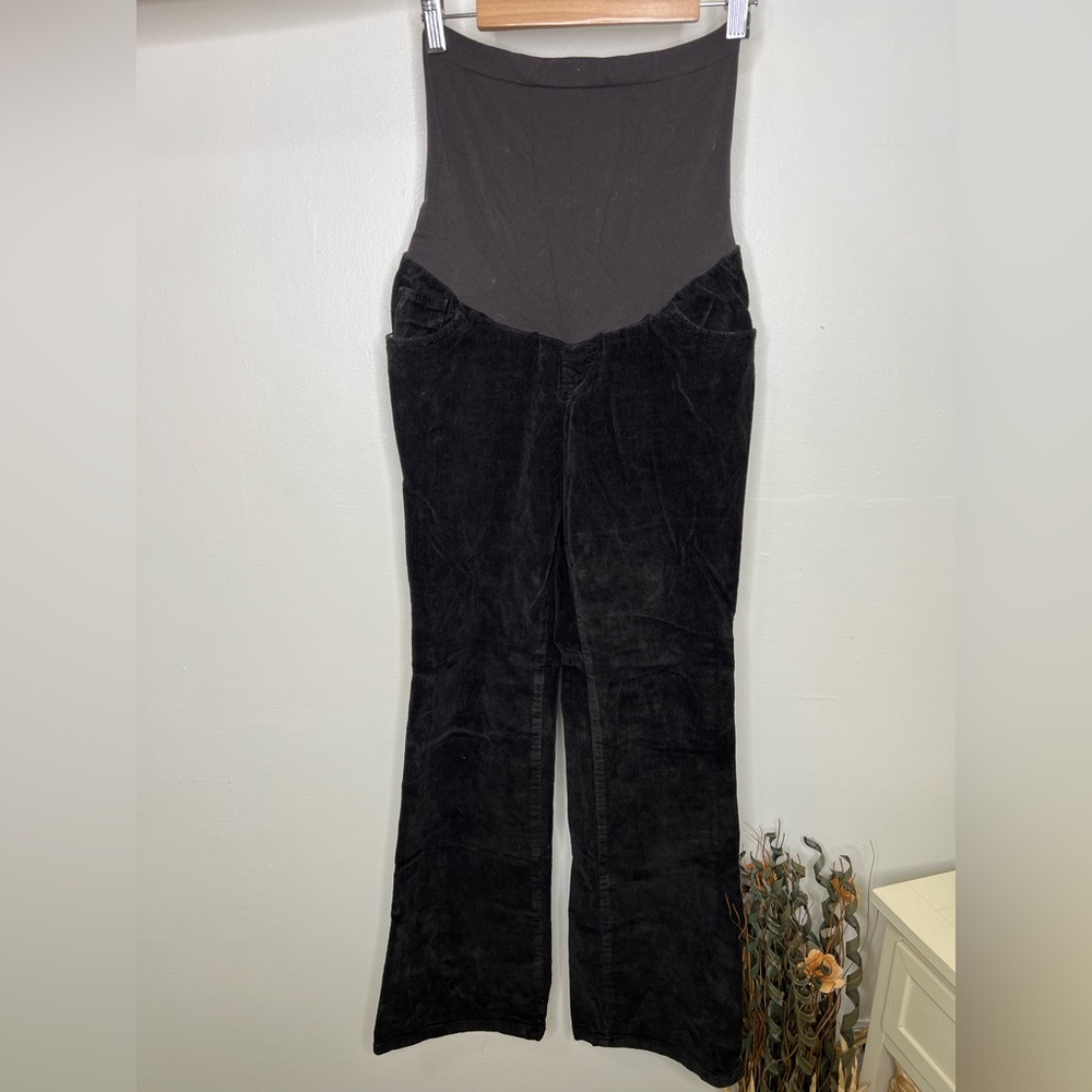Motherhood Maternity Black Corduroy Jeans